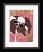Acid Floral II Framed Print