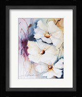 Blooms Aquas I Fine Art Print