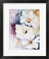 Blooms Aquas I Fine Art Print