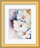 Blooms Aquas I Fine Art Print