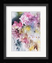 Blooms Aquas III Fine Art Print