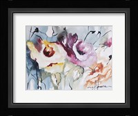 Blooms Aquas IV Fine Art Print