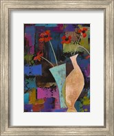 Abstract Expressionist Flowers I Fine Art Print