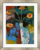 Abstract Expressionist Flowers III Fine Art Print
