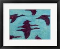 Flying Silhouettes II Fine Art Print