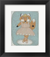 Ballerina Animal I Framed Print