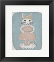Ballerina Animal II Framed Print