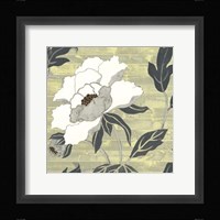 Woodgrain Peony II Fine Art Print