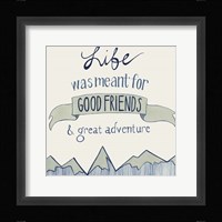 Road Trip I Framed Print