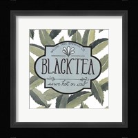Tea Label II Framed Print
