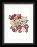 Pirouette Posy I Framed Print