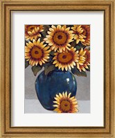 Vase of Sunflowers I Fine Art Print