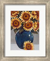 Vase of Sunflowers I Fine Art Print