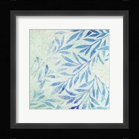 Cerulean Foliage I Fine Art Print