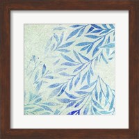 Cerulean Foliage I Fine Art Print