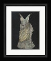 White Dress III Framed Print