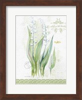 Flower Study on Lace IX Fine Art Print
