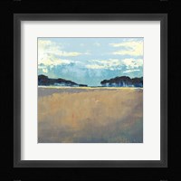 Aureate Seascape I Framed Print