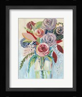 Roseate Posy I Framed Print