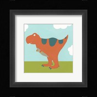 Playtime Dino I Framed Print