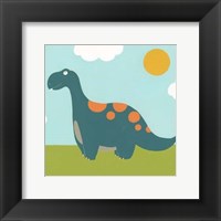 Playtime Dino III Framed Print