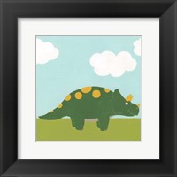 Playtime Dino IV Framed Print