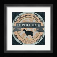 Cheese Label III Framed Print