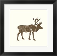 Timber Animals I Framed Print