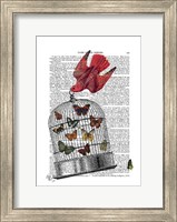 Flying Birdcage Fine Art Print