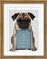 Hug a Pug Fine Art Print