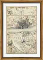 Map of the Coast of England IV Fine Art Print