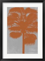 Chromatic Palms IV Framed Print