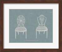 Hepplewhite Chairs I Fine Art Print