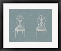 Hepplewhite Chairs IV Fine Art Print