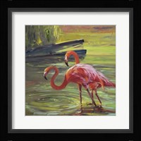 Flamingo III Framed Print