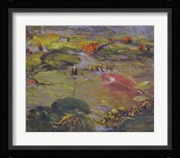 Koi & Lilies I Fine Art Print