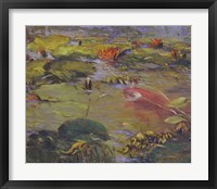 Koi & Lilies I Fine Art Print