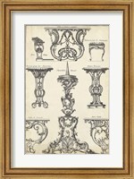 Antique French Ornament I Fine Art Print