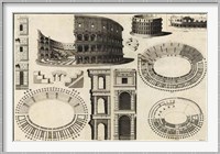 Diagram of the Colosseum Fine Art Print