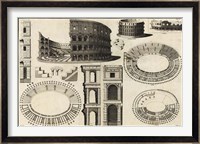 Diagram of the Colosseum Fine Art Print