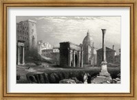 Antique View of Rome Fine Art Print