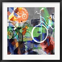 Lakewood Bikes - Dallas Fine Art Print