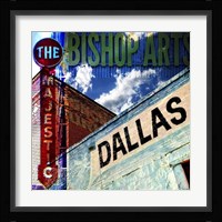 Bishop Art - Dallas Framed Print