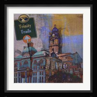 Trinity Trails - Ft. Worth Framed Print