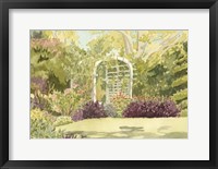Aquarelle Garden II Fine Art Print