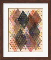 Inked Triangles I Fine Art Print