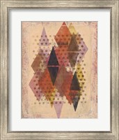 Inked Triangles II Fine Art Print