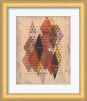 Inked Triangles II Fine Art Print