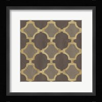 Golden Trellis II Framed Print