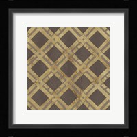 Golden Trellis VIII Framed Print